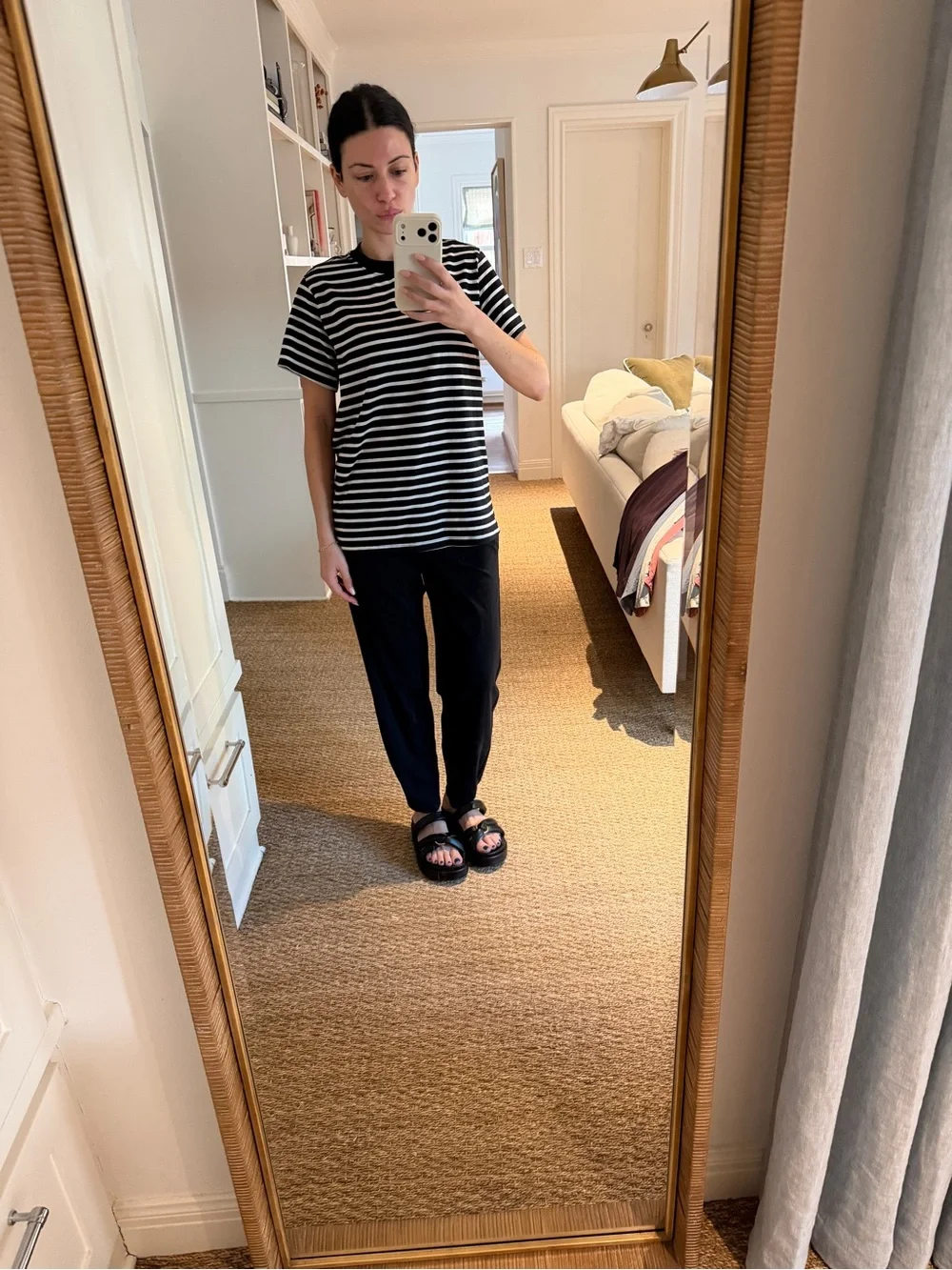 Lululemon All Yours Cotton T-Shirt Yachtie Stripe  2